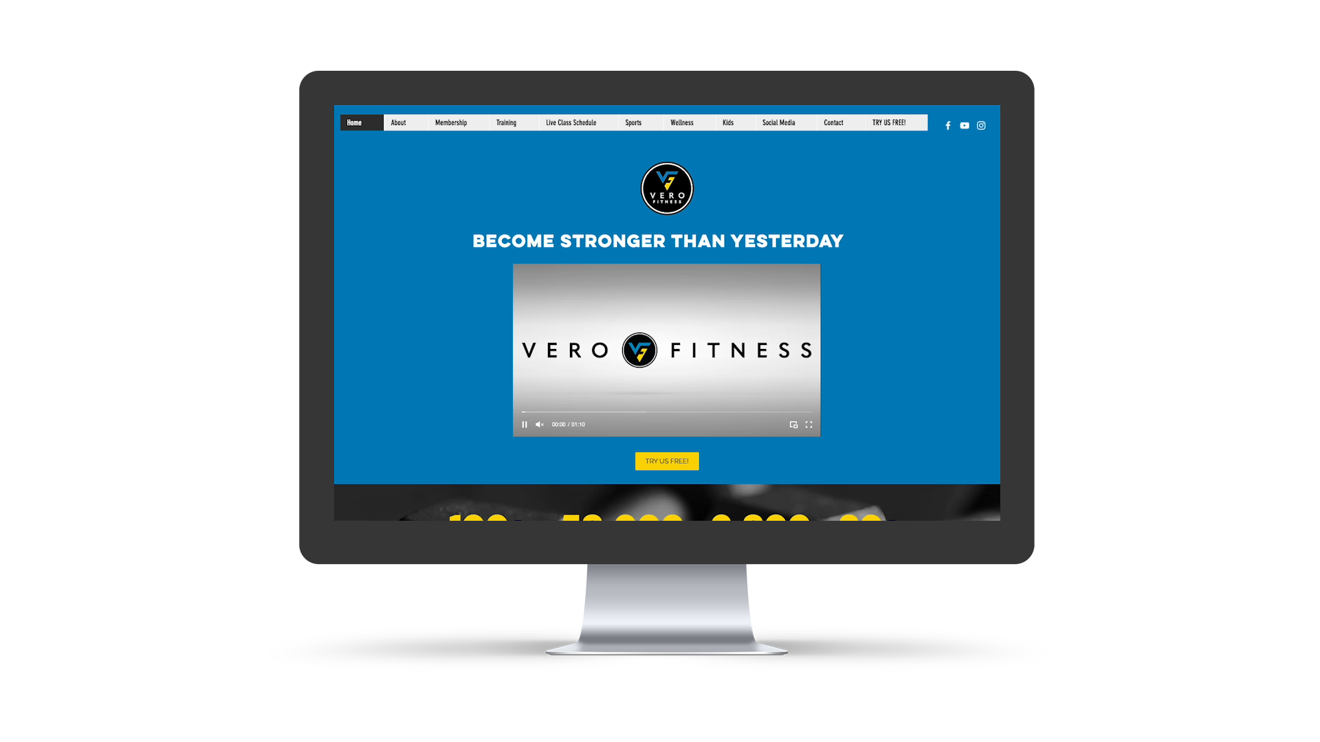 Vero Fitness website maintenance